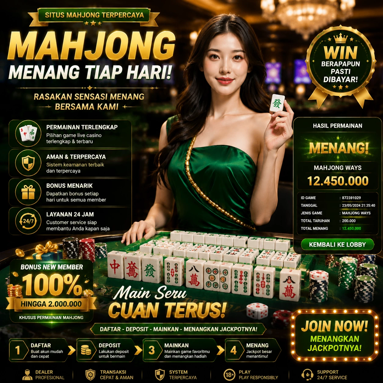 Cashback VIP winok - reembolso semanal